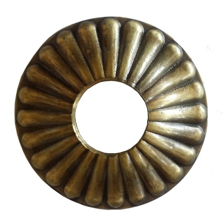 Rosone in ottone diametro 6 cm